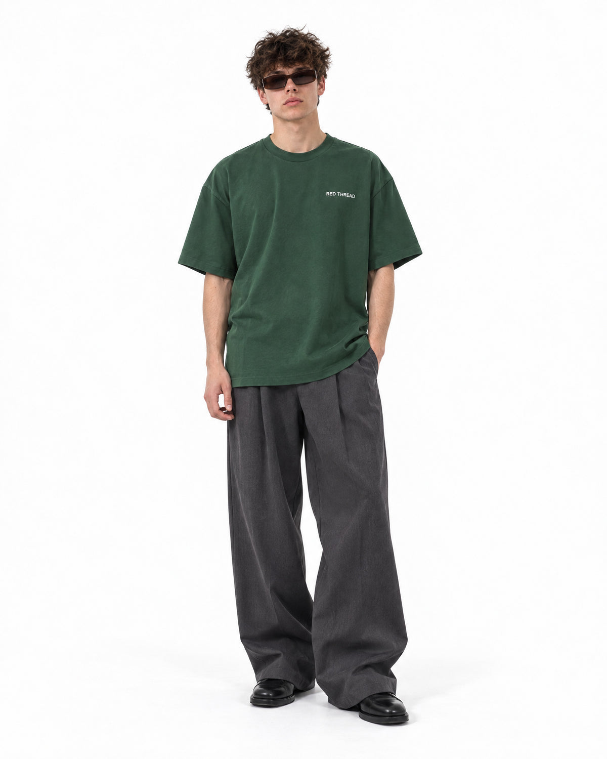 forest green tee