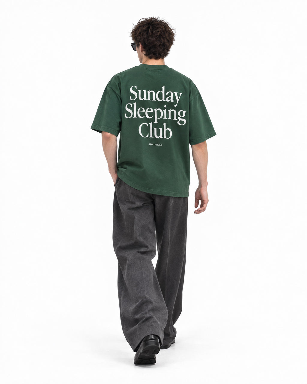 forest green tee