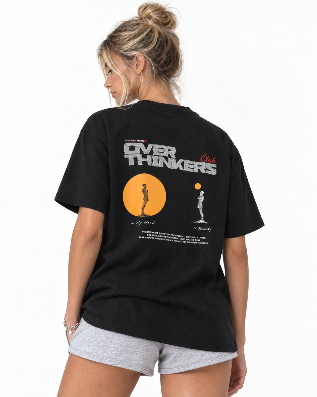 black tee