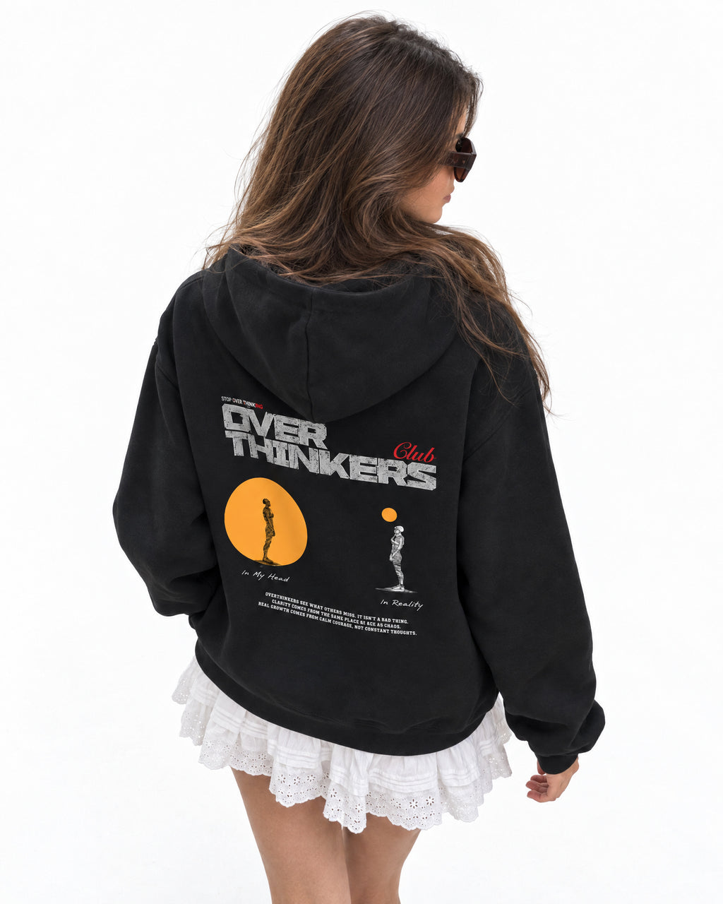 black hoodie