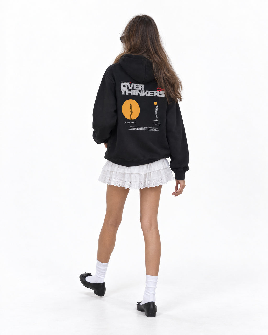 black hoodie