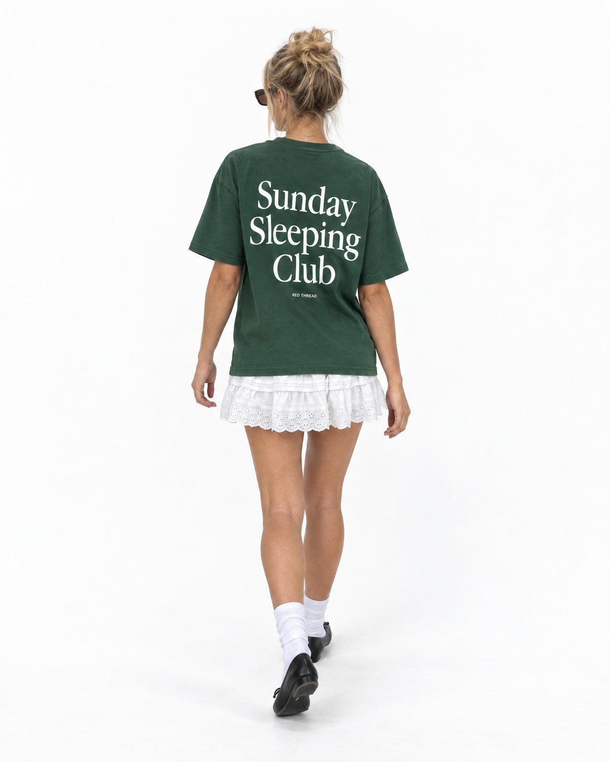 forest green tee