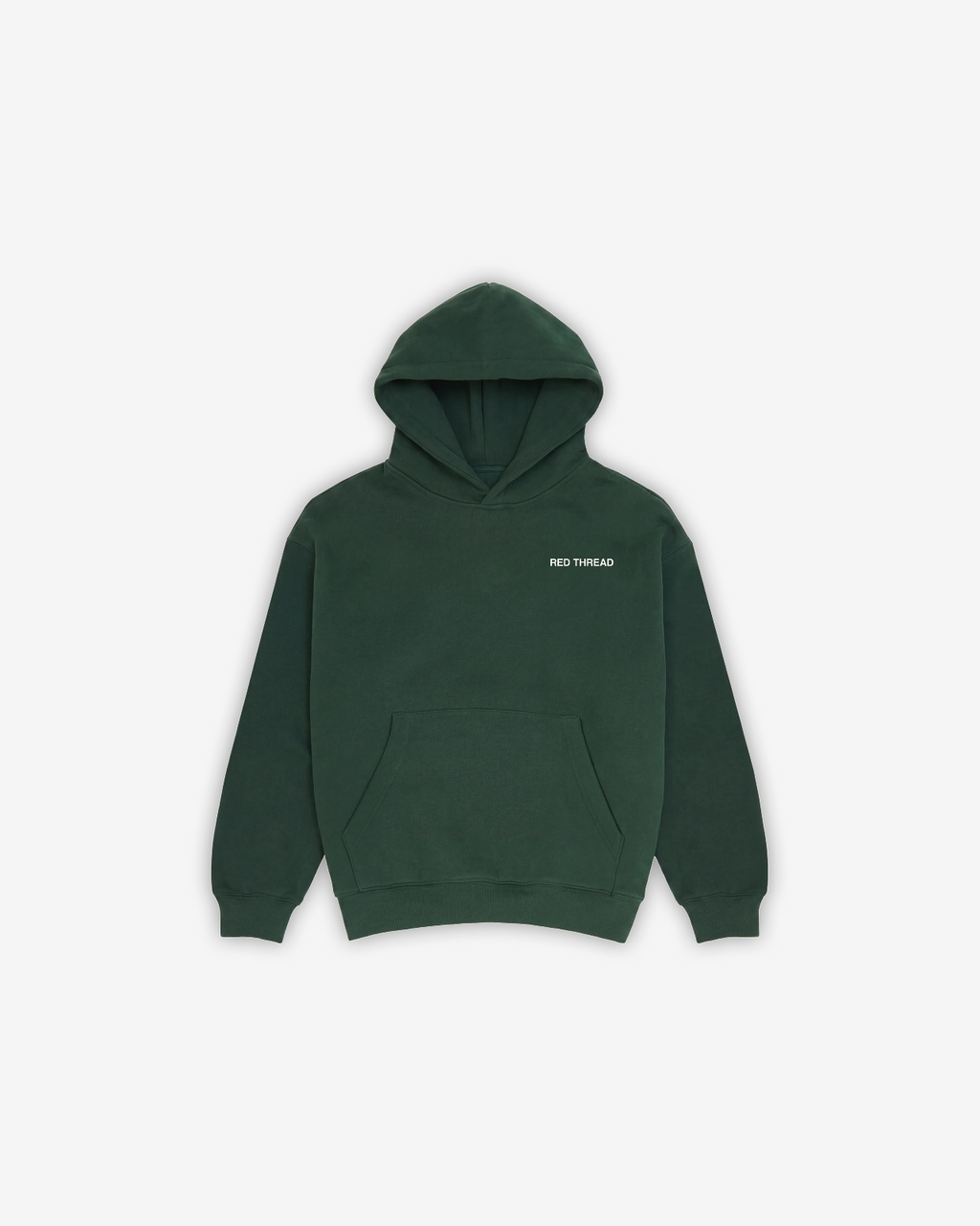 forest green hoodie