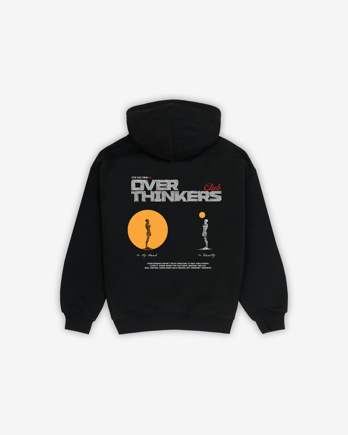 black hoodie