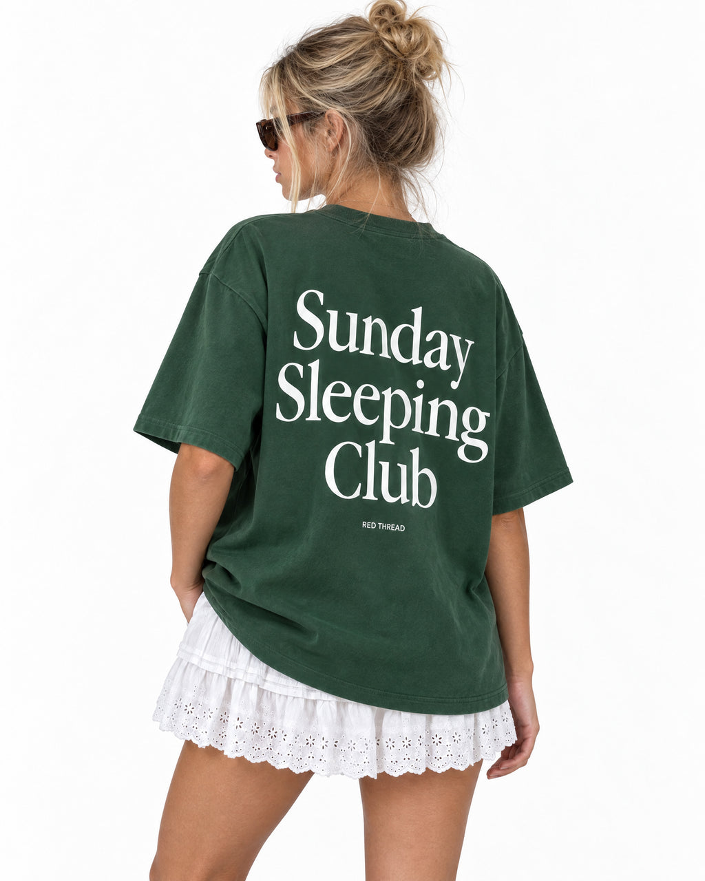 forest green tee