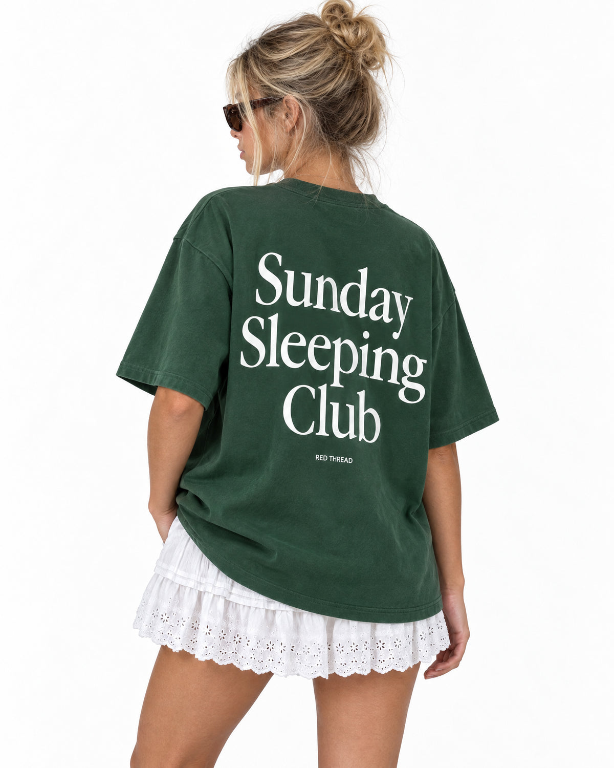 forest green tee