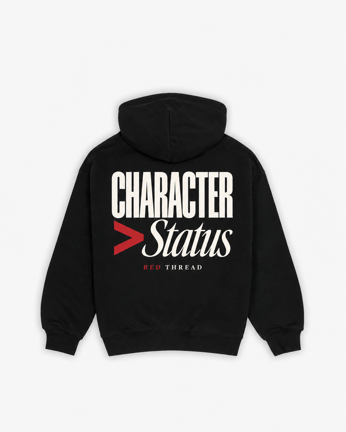 Character Over Status Hoodie